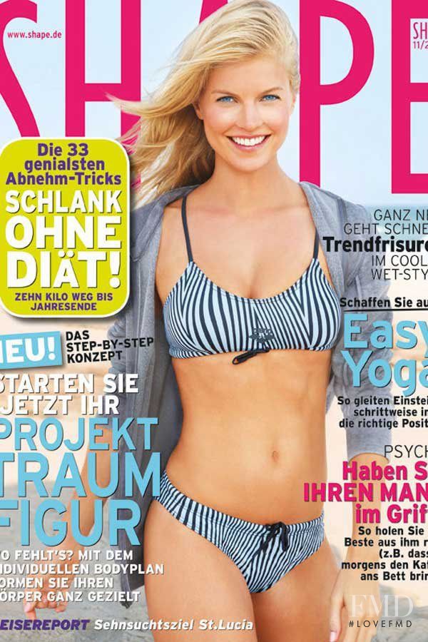 Katarzyna Zielinska featured on the Shape Germany cover from November 2011