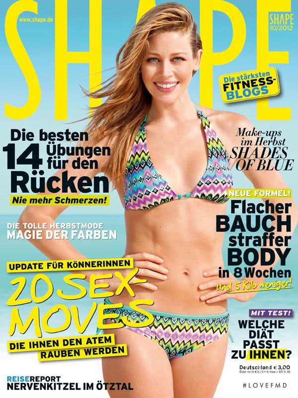  featured on the Shape Germany cover from October 2012