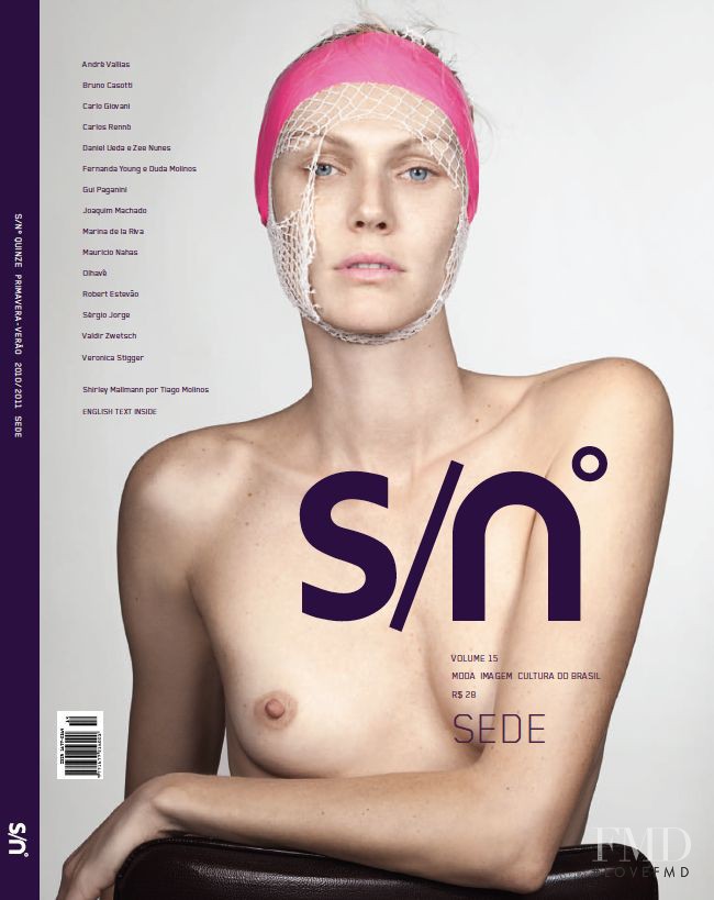 Shirley Mallmann featured on the s/n° cover from March 2011