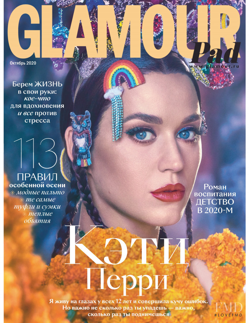  featured on the Glamour Russia cover from October 2020