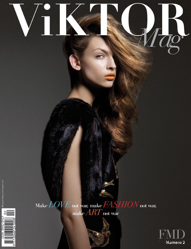 Daga Ziober featured on the ViKTOR Mag cover from September 2011
