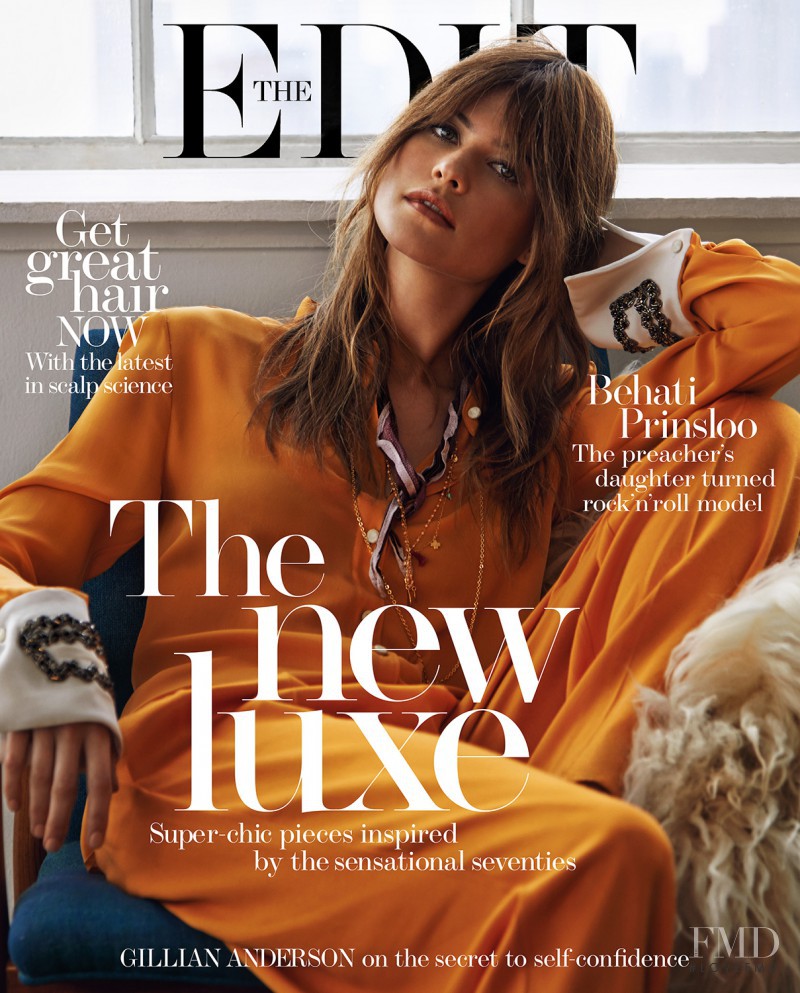 Behati Prinsloo featured on the Net-A-Porter Magazine cover from July 2014