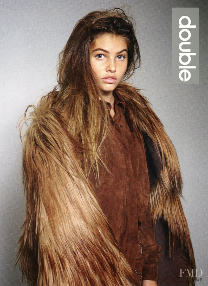 Thylane Blondeau featured on the double Magazine cover from September 2015