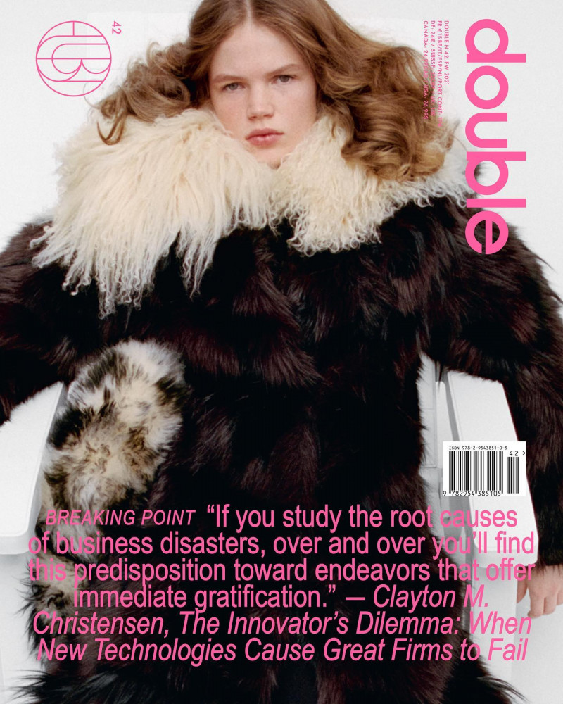 Luca Biggs featured on the double Magazine cover from November 2021