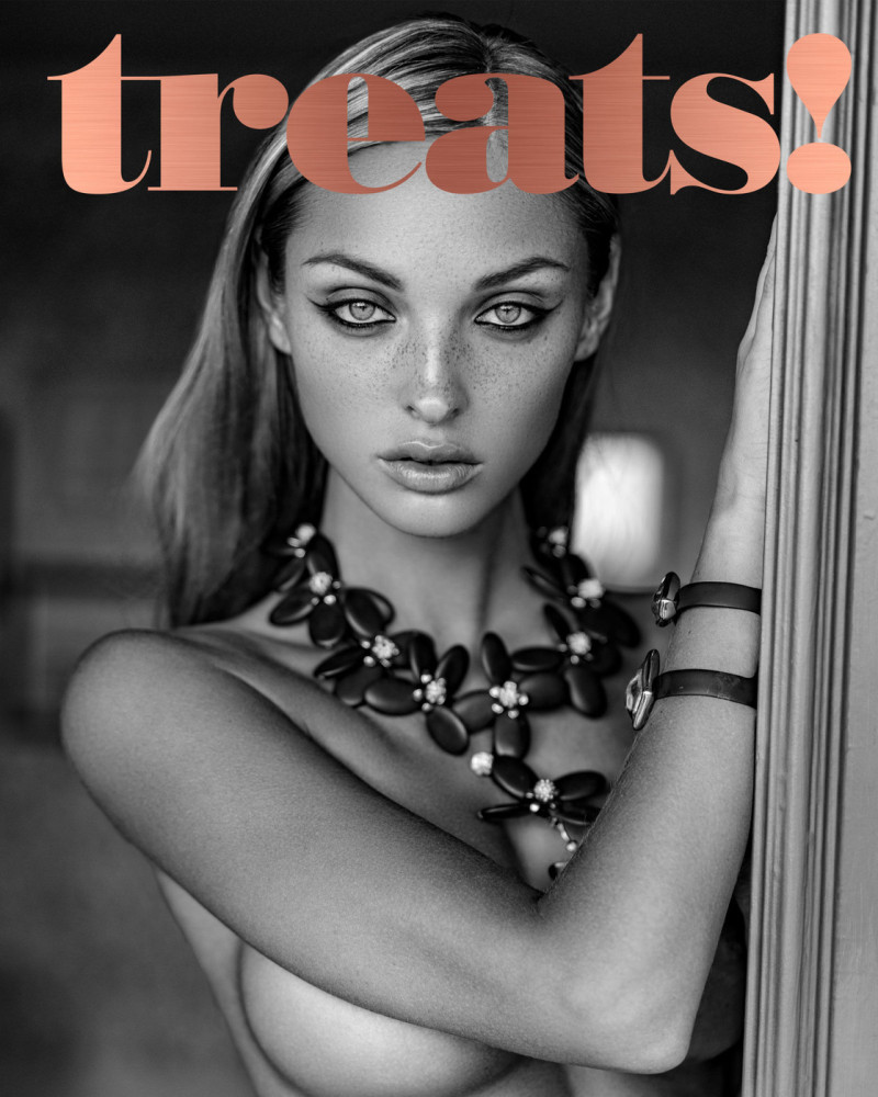 Kristina Sheiter featured on the TREATS! cover from December 2015