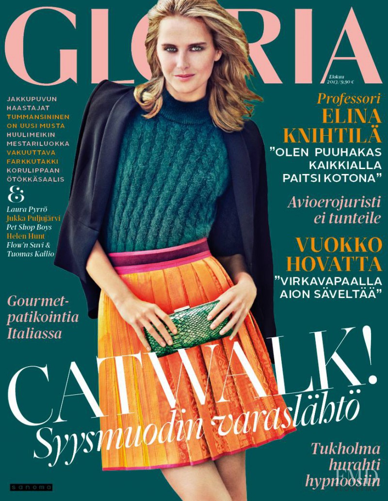  featured on the Gloria Finland cover from August 2013