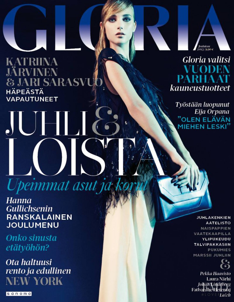  featured on the Gloria Finland cover from December 2013