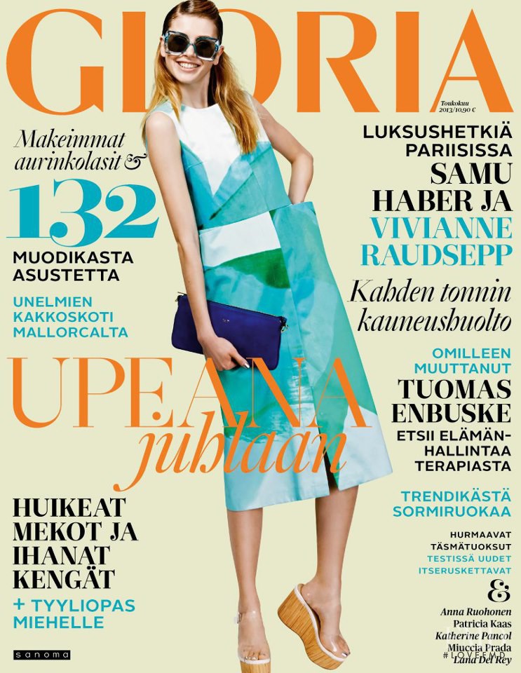  featured on the Gloria Finland cover from May 2013
