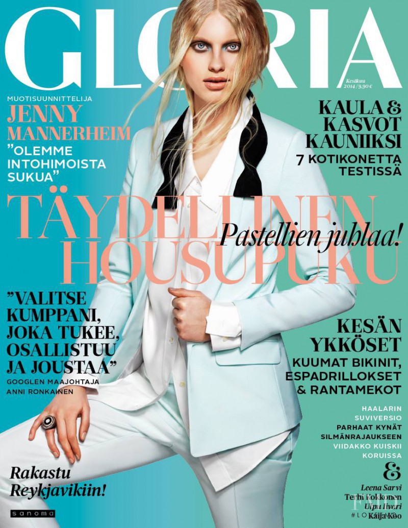  featured on the Gloria Finland cover from June 2014