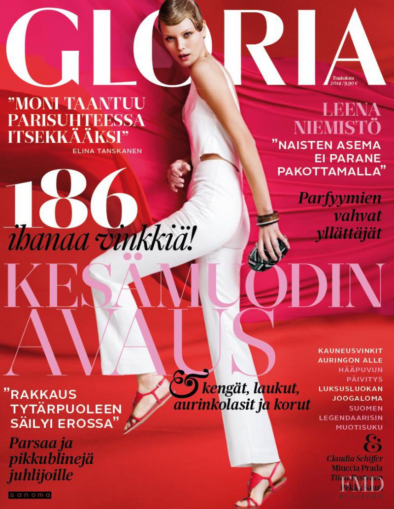  featured on the Gloria Finland cover from May 2014