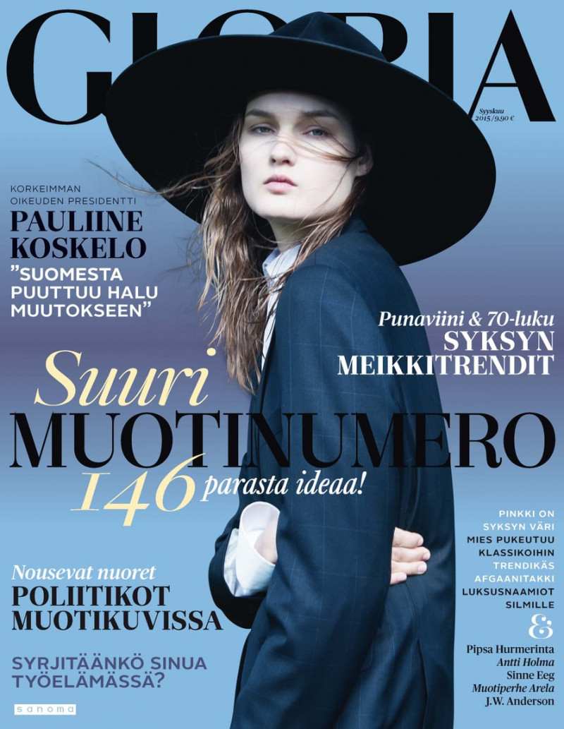  featured on the Gloria Finland cover from September 2015
