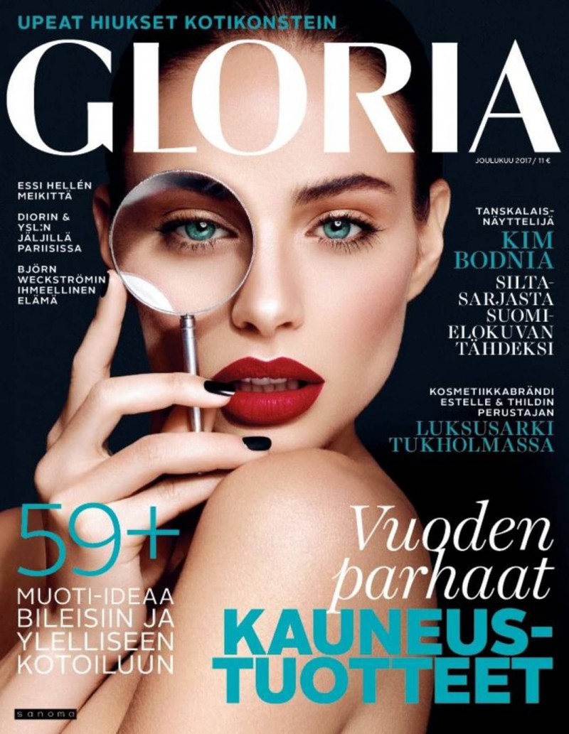  featured on the Gloria Finland cover from December 2017