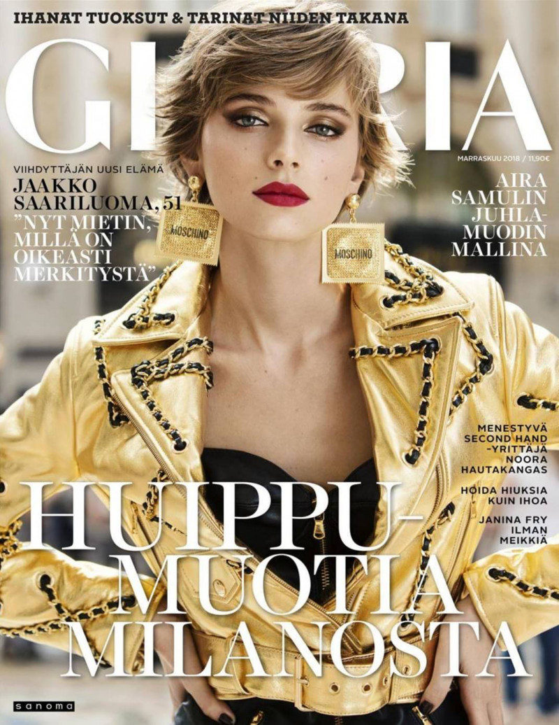  featured on the Gloria Finland cover from November 2018