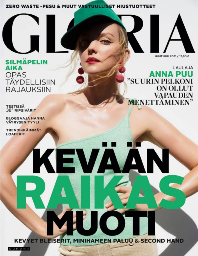  featured on the Gloria Finland cover from April 2021