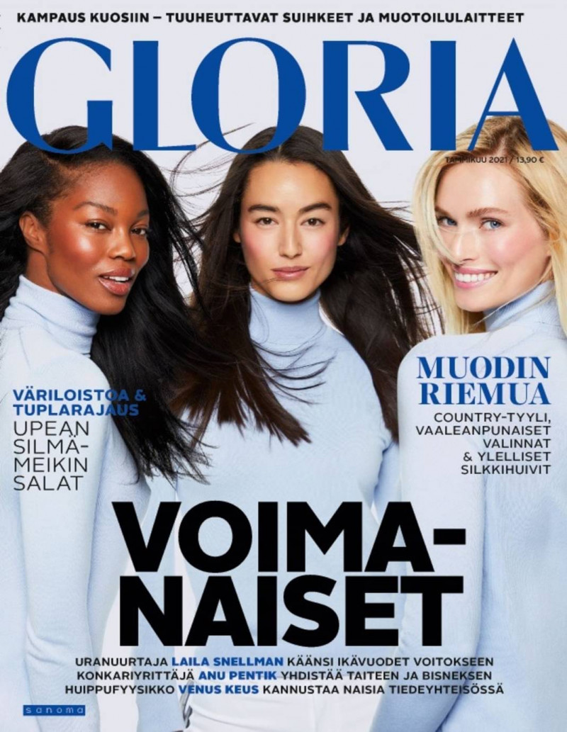  featured on the Gloria Finland cover from January 2021