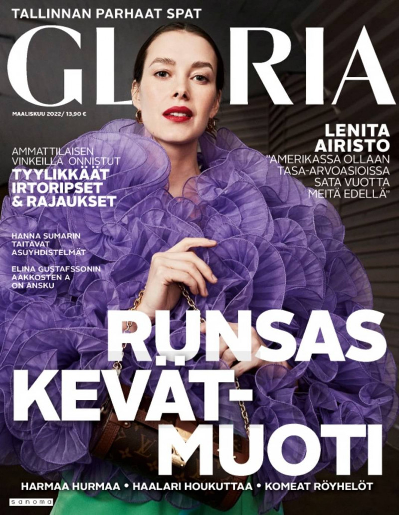  featured on the Gloria Finland cover from March 2022