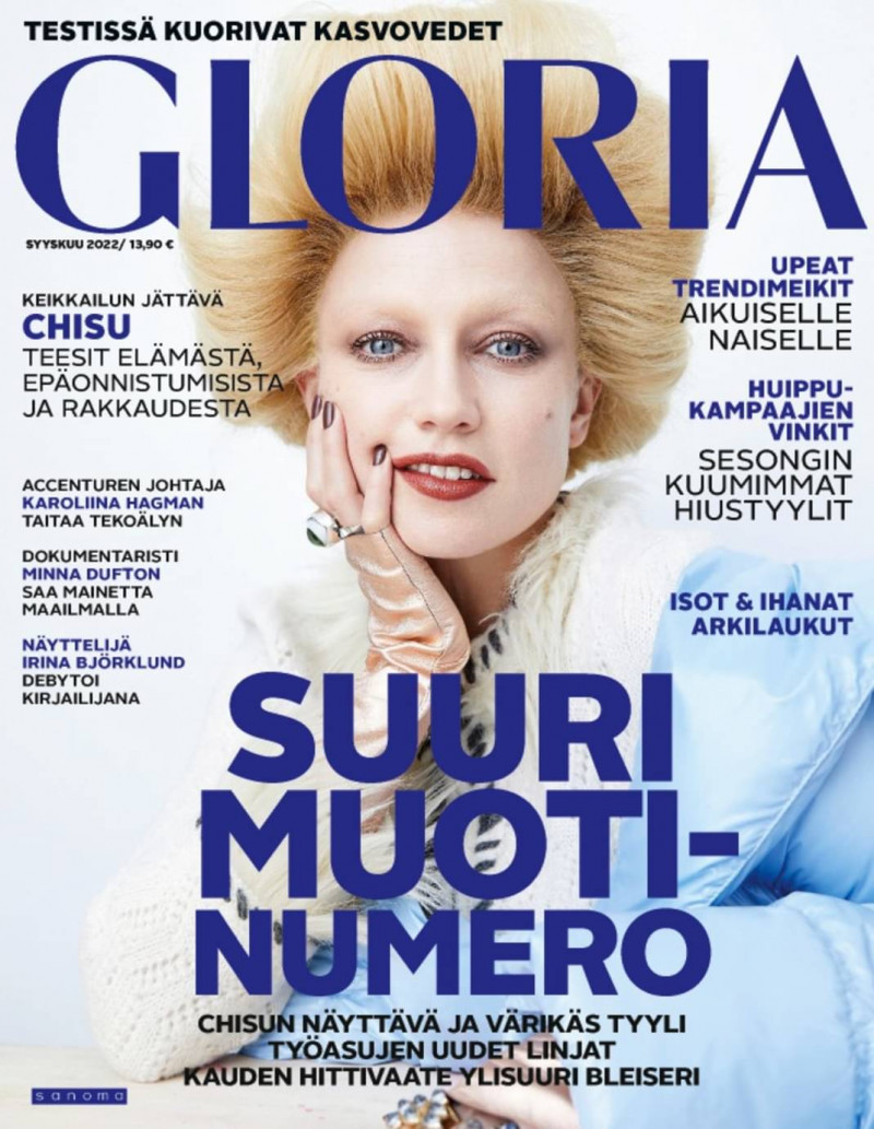  featured on the Gloria Finland cover from September 2022
