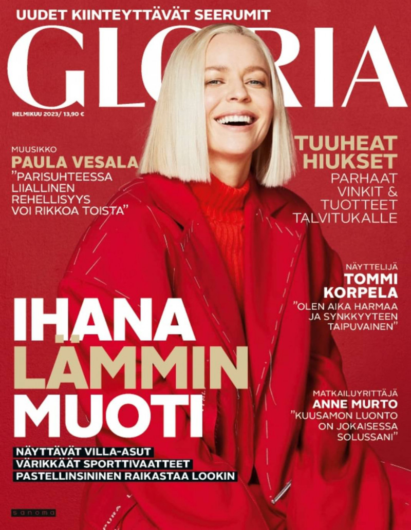  featured on the Gloria Finland cover from February 2023