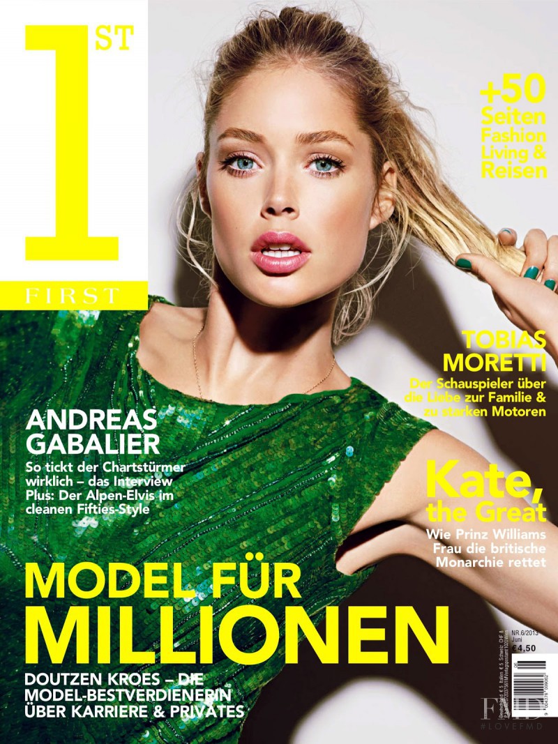 Doutzen Kroes featured on the 1st cover from June 2013