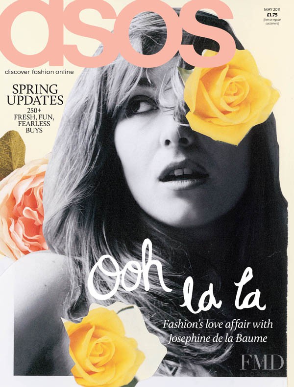 Josephine De La Baume featured on the asos cover from May 2011