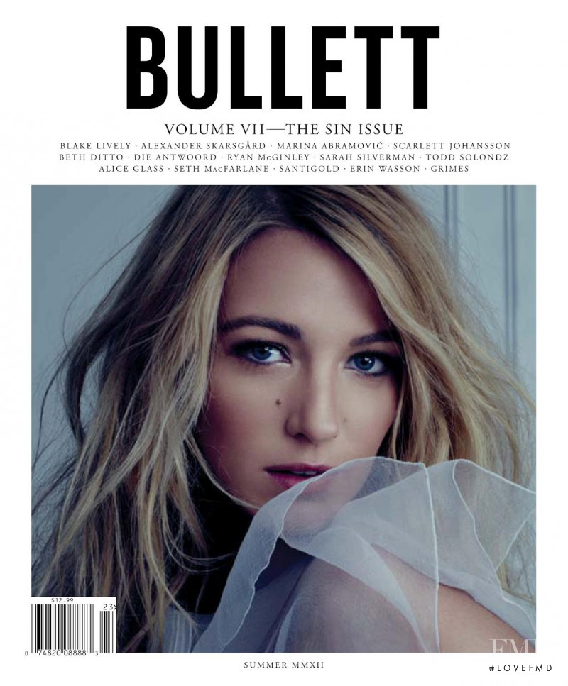 Blake Lively featured on the Bullett cover from June 2012