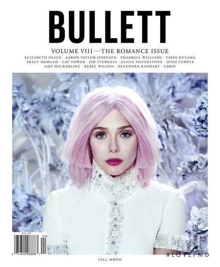 Elizabeth Olsen featured on the Bullett cover from September 2012