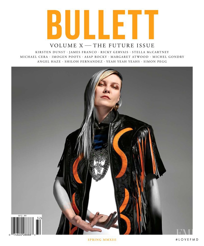 Kirsten Dunst featured on the Bullett cover from March 2013