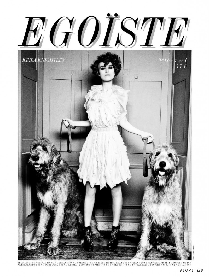 Keira Knightley featured on the Journal Egoïste cover from March 2011