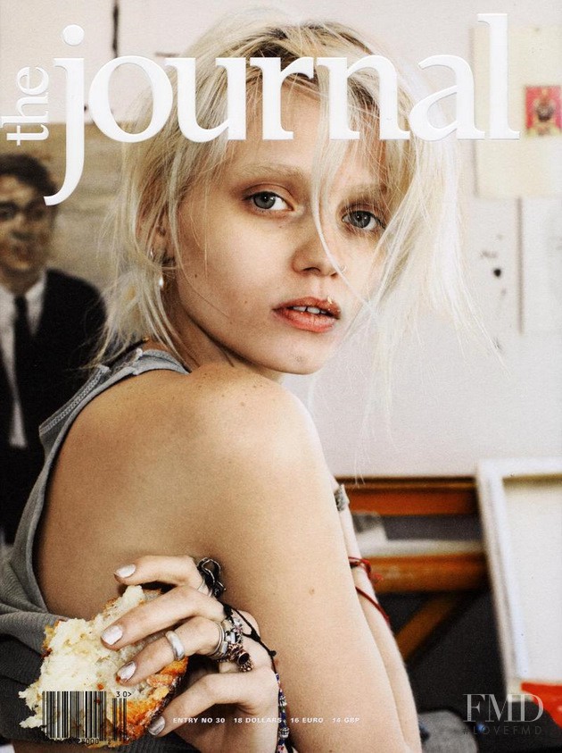 Abbey Lee Kershaw featured on the the journal cover from March 2011