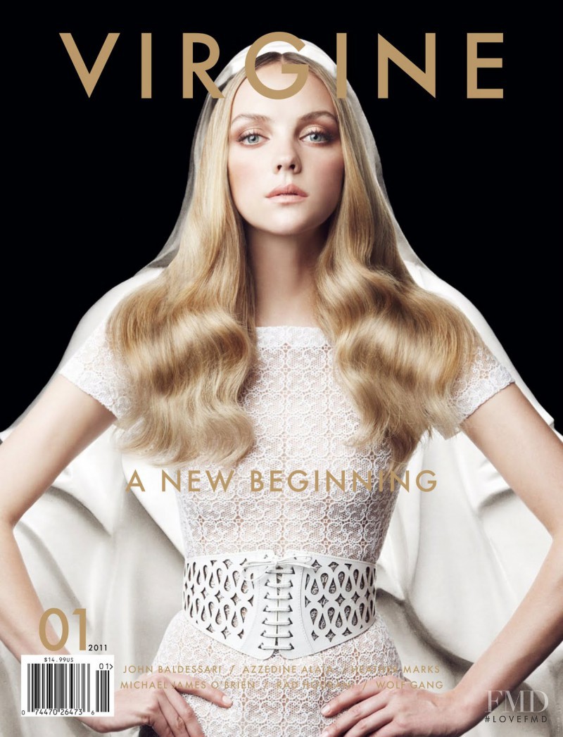 Heather Marks featured on the VIRGINE cover from June 2011