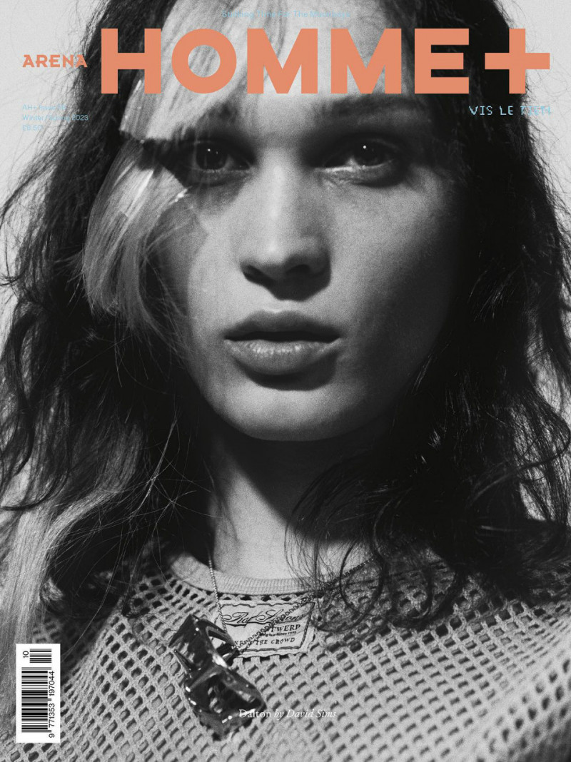 Dalton Dubois featured on the Arena Homme + cover from November 2022
