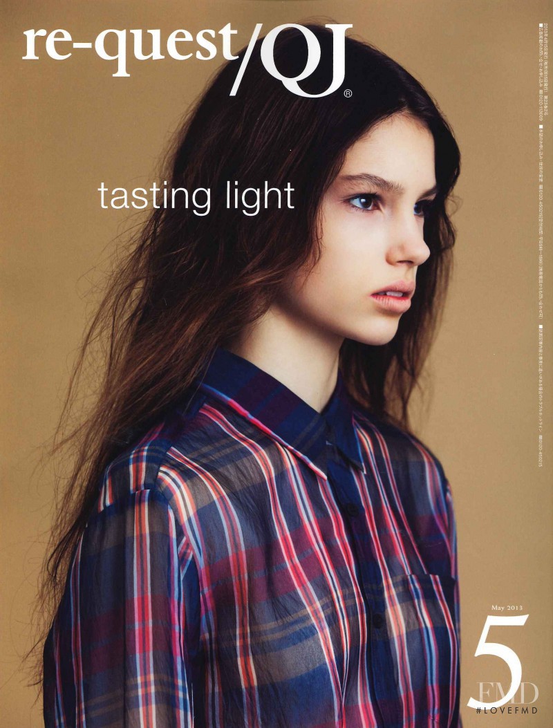 Beatrice Ramasauskaite featured on the re-quest/QJ cover from May 2013