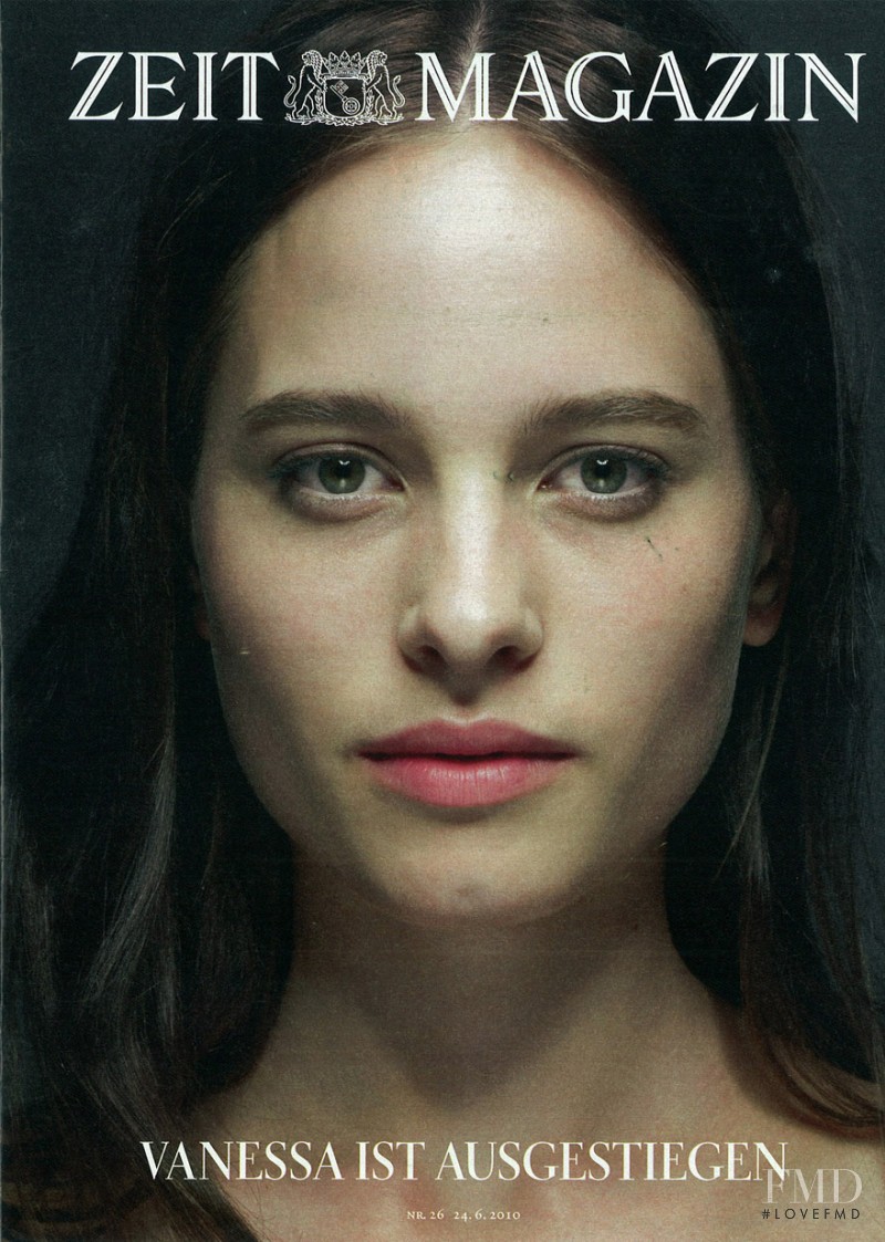Vanessa Hegelmaier featured on the Zeit Magazin cover from June 2010
