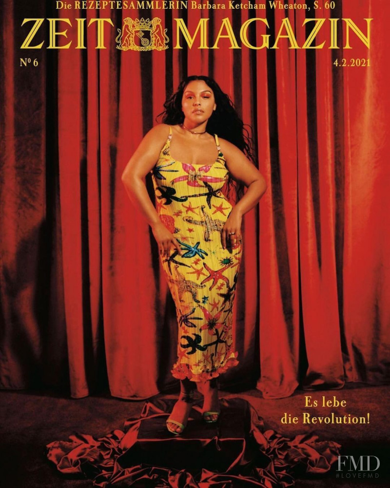 Paloma Elsesser featured on the Zeit Magazin cover from February 2021