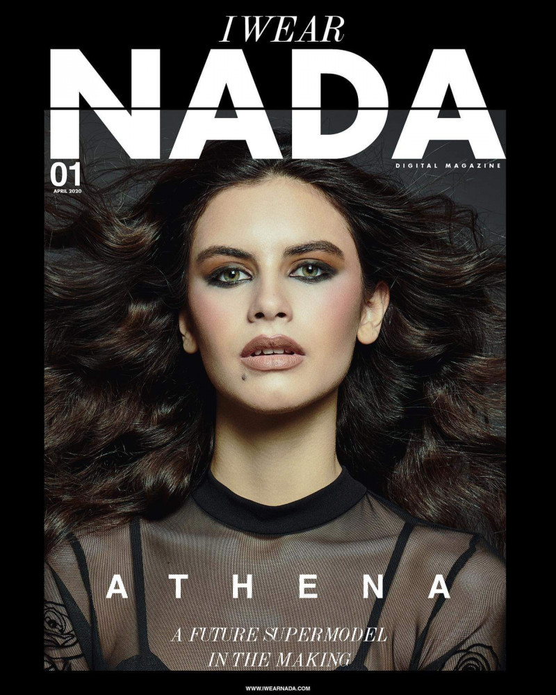 Athena Alves featured on the I Wear Nada cover from April 2020