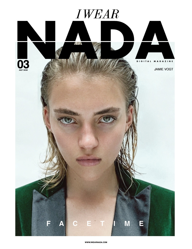 Jamie Vogt featured on the I Wear Nada cover from July 2020