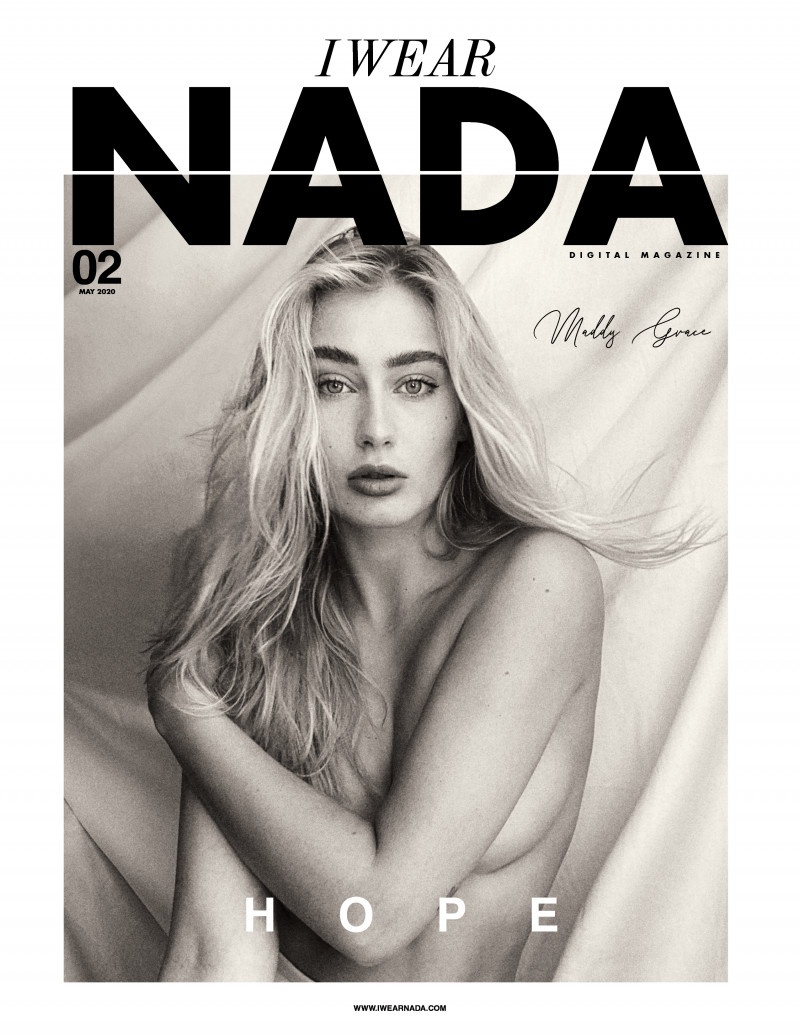 Maddy Grace featured on the I Wear Nada cover from May 2020