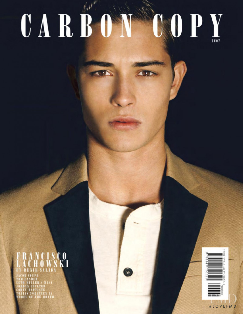 Francisco Lachowski featured on the Carbon Copy by Client cover from June 2011