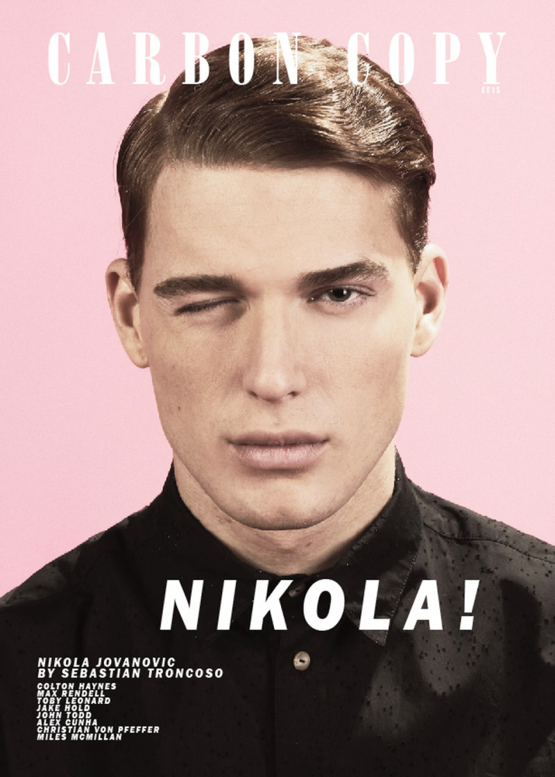 Nikola Jovanovic featured on the Carbon Copy by Client cover from September 2012