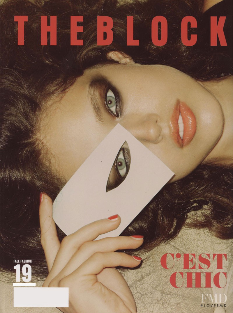Emily DiDonato featured on the The Block Magazine cover from December 2009