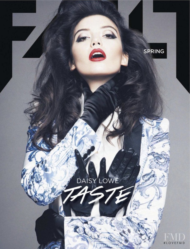 Daisy Lowe featured on the Fault Magazine cover from March 2013
