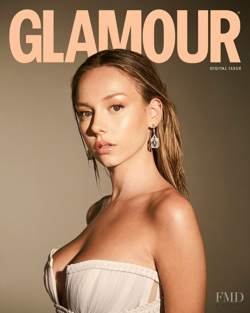 Ester Exposito featured on the Glamour Mexico cover from July 2020
