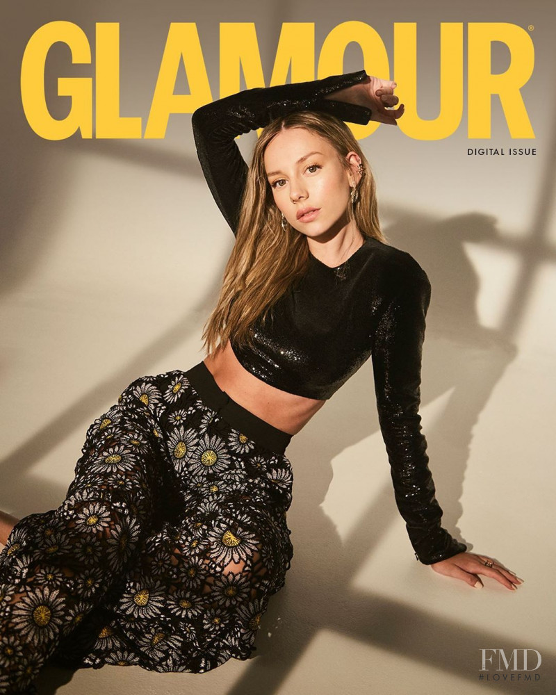 Ester Exposito featured on the Glamour Mexico cover from July 2020