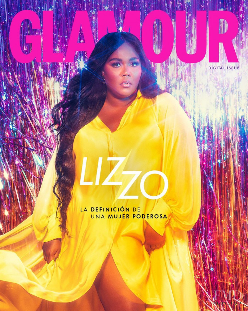 Lizzo featured on the Glamour Mexico cover from March 2020