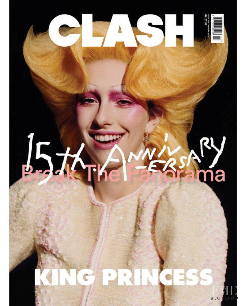 King Princess featured on the Clash cover from December 2019