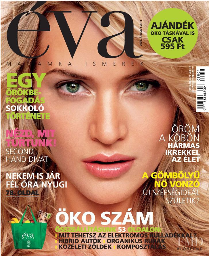  featured on the Éva Hungary cover from April 2008