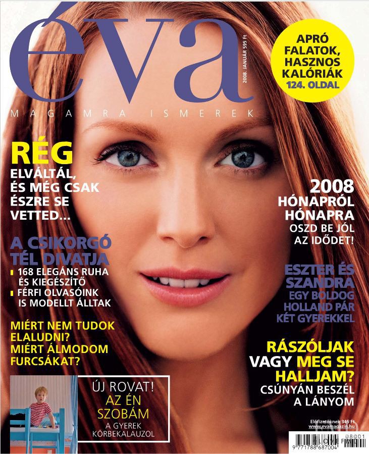  featured on the Éva Hungary cover from January 2008
