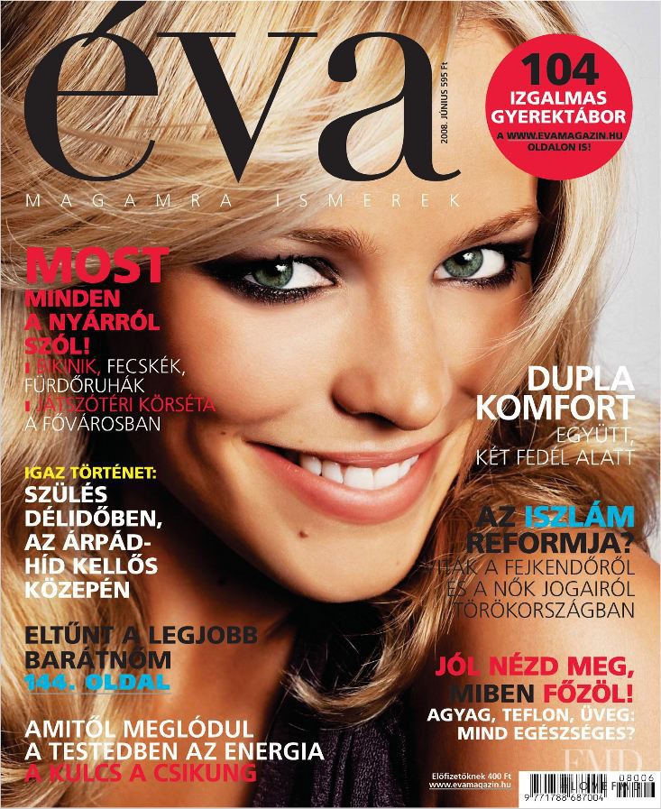  featured on the Éva Hungary cover from June 2008