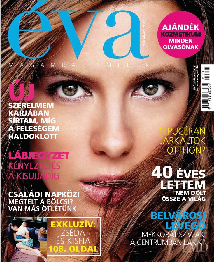  featured on the Éva Hungary cover from May 2008