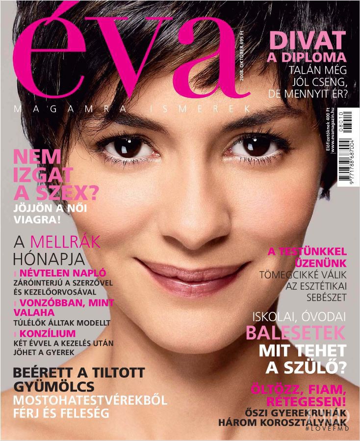  featured on the Éva Hungary cover from October 2008